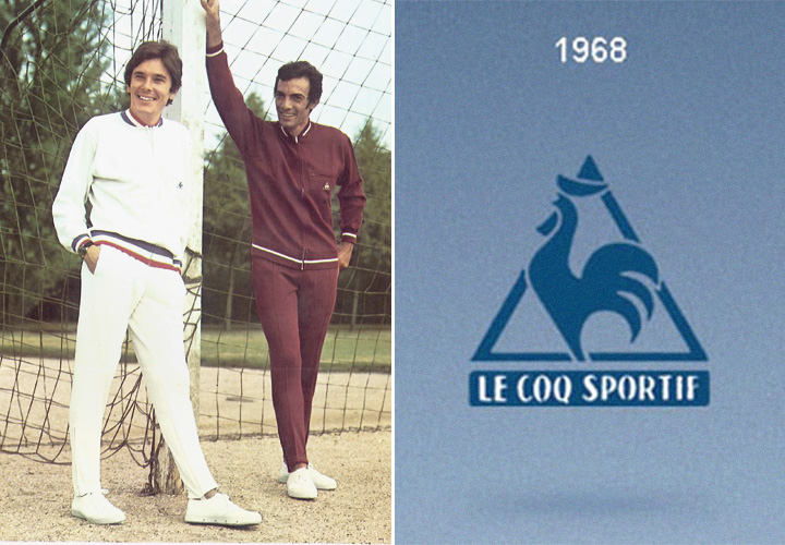 Le Coq Sportif история бренда 1968 год